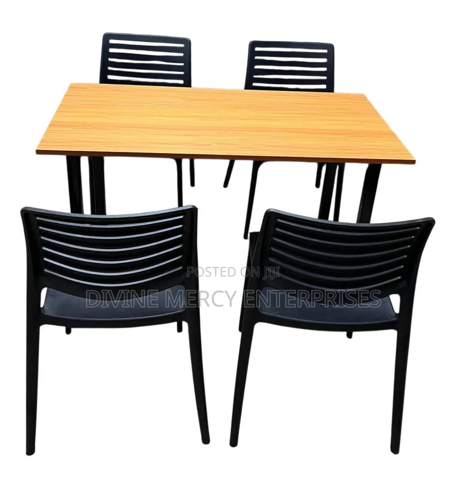 Rectangula Dining Table and 4pcs Chair