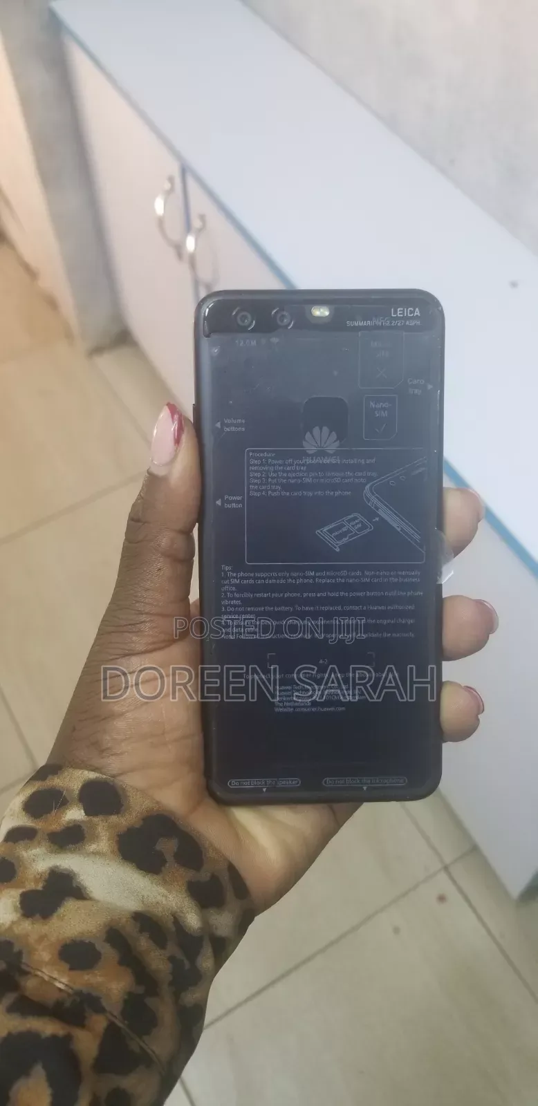 Huawei P10 64 GB Black