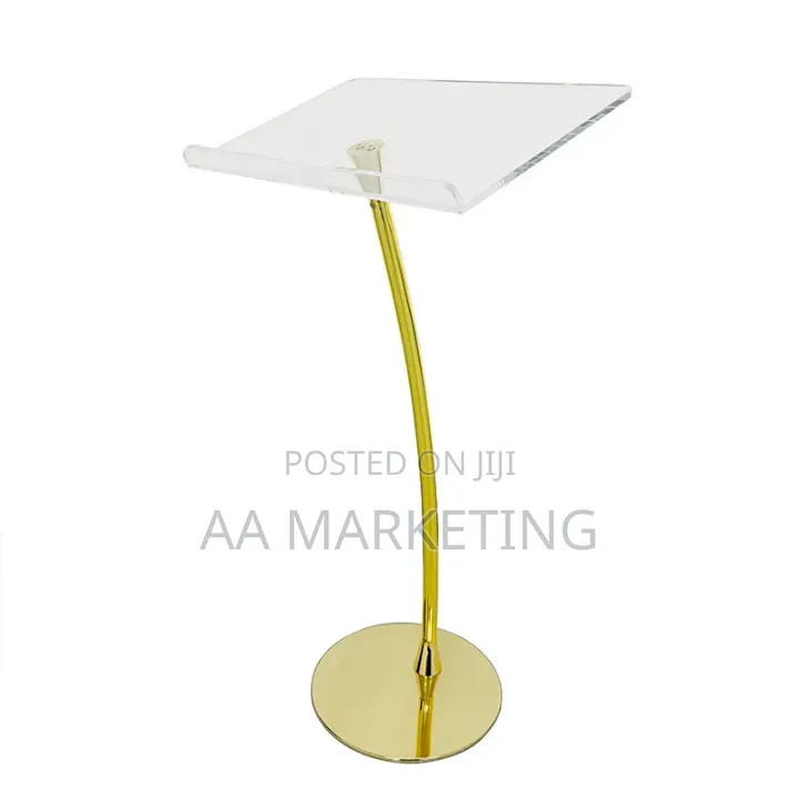 Golden Stainless Pulpit Stands
