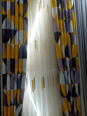 Modern Geometric Curtains