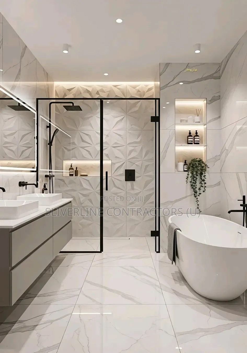 Modern Shower Cabin