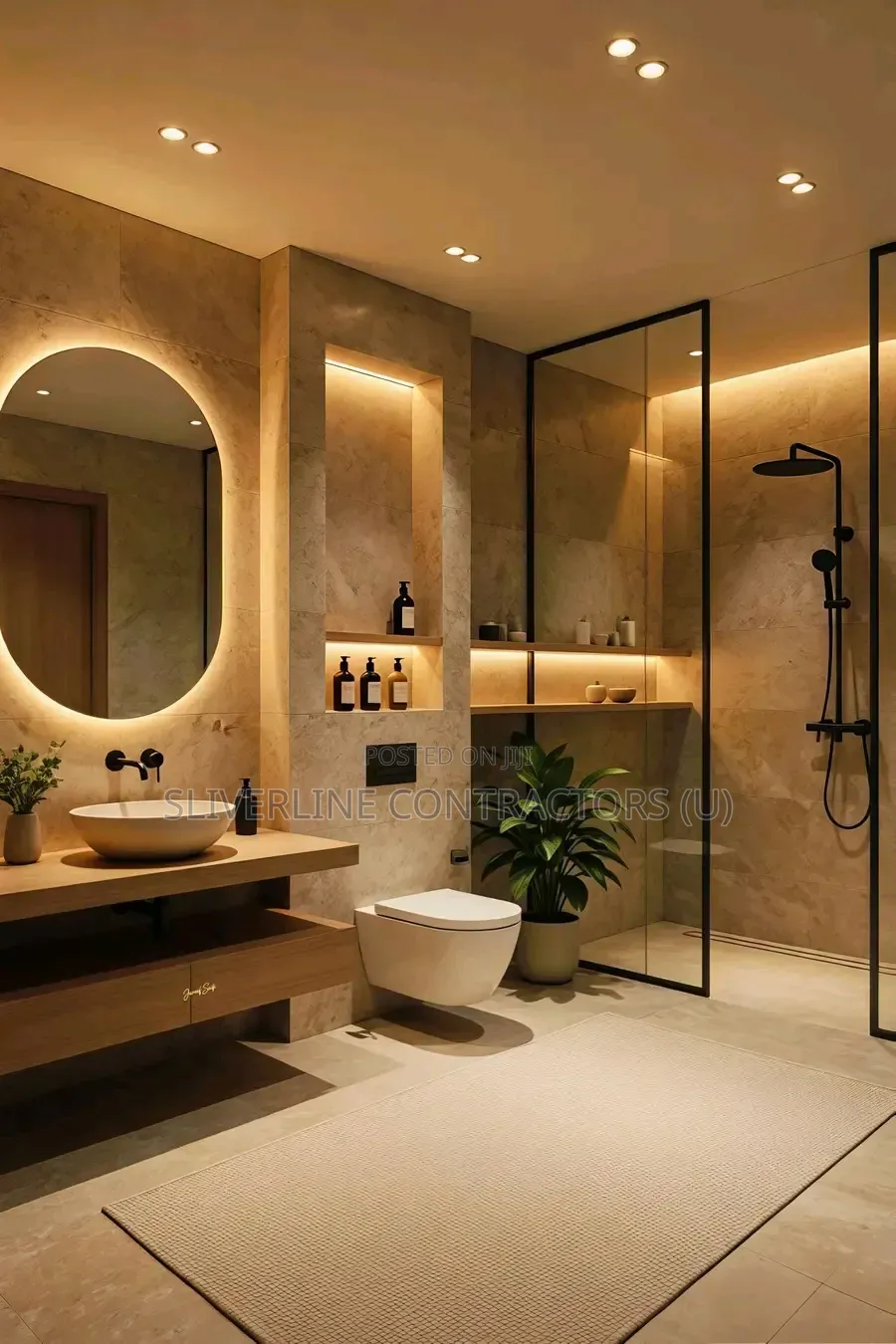 Modern Shower Cabin