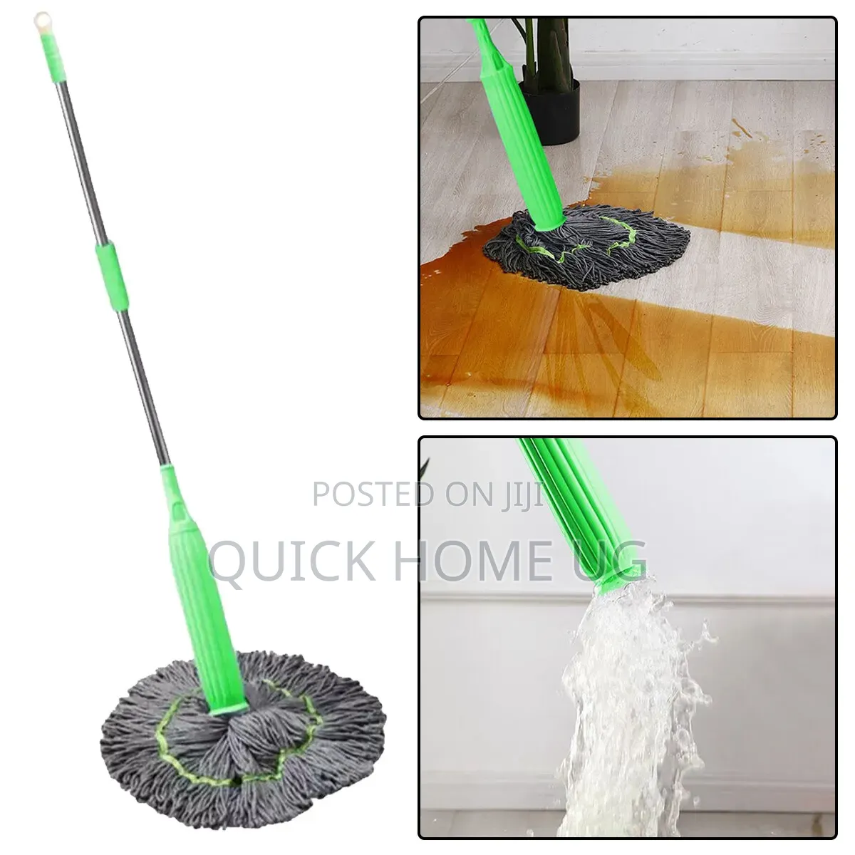 Self Squeezing Mop,Self Wringing Fiber Mop
