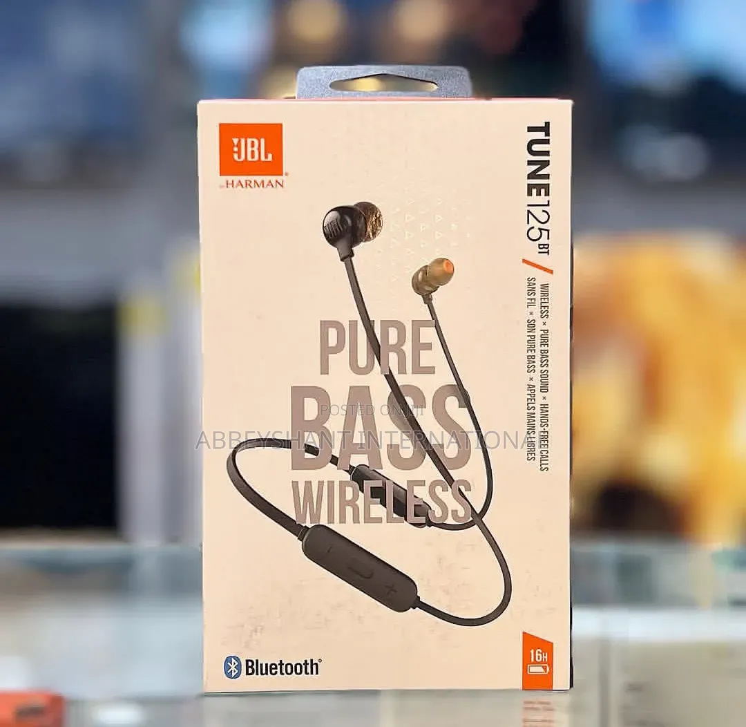 JBL Tune 125 Bt - Bluetooth Wireless in-Ear Headphones