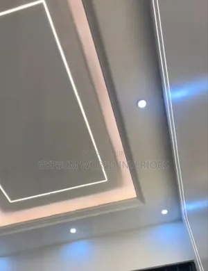 Gypsum Ceiling Design Two-in-One