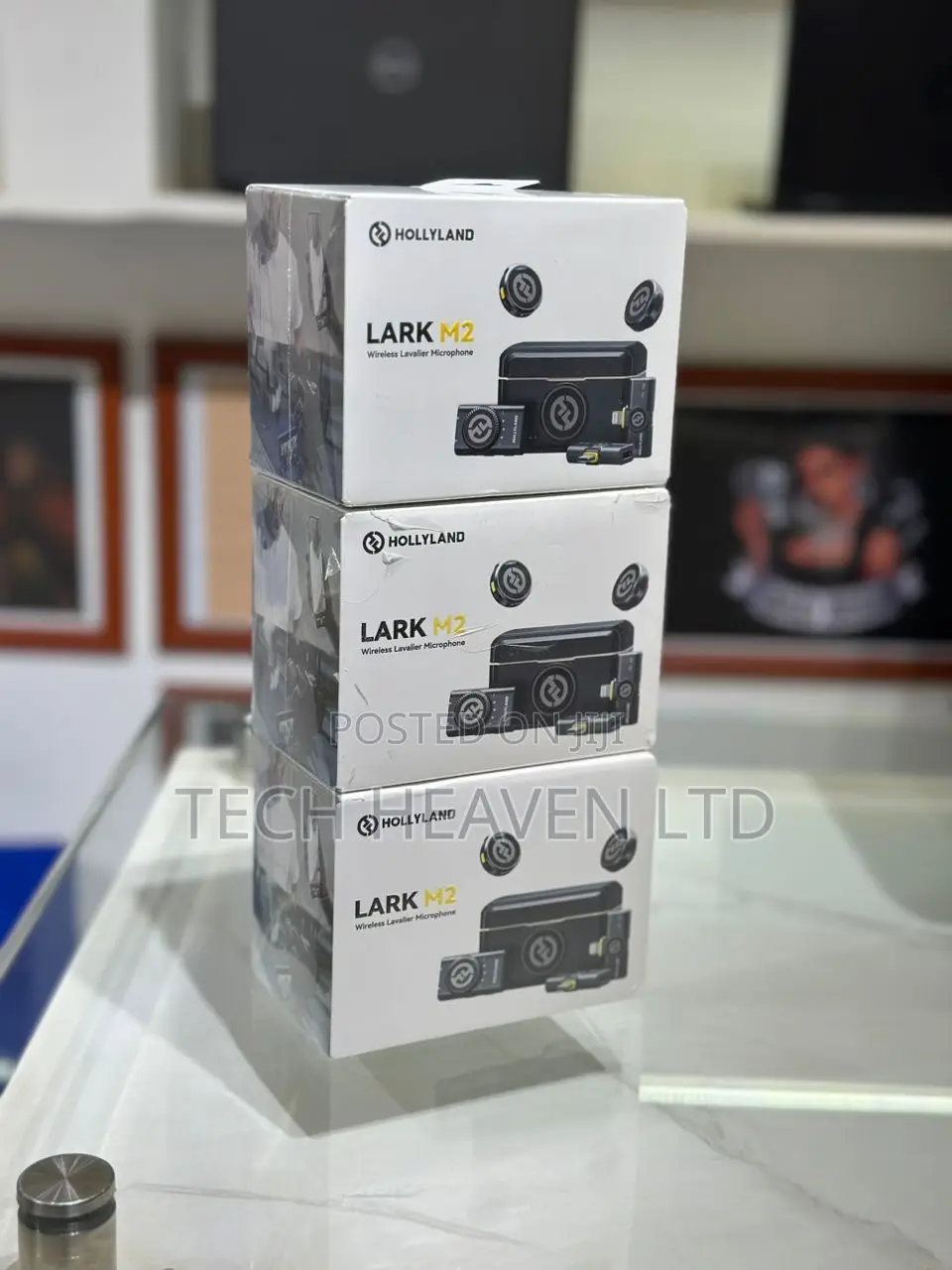 Hollyland Lark M2 Wireless Microphone for iPhone/Camera/Android/Pc