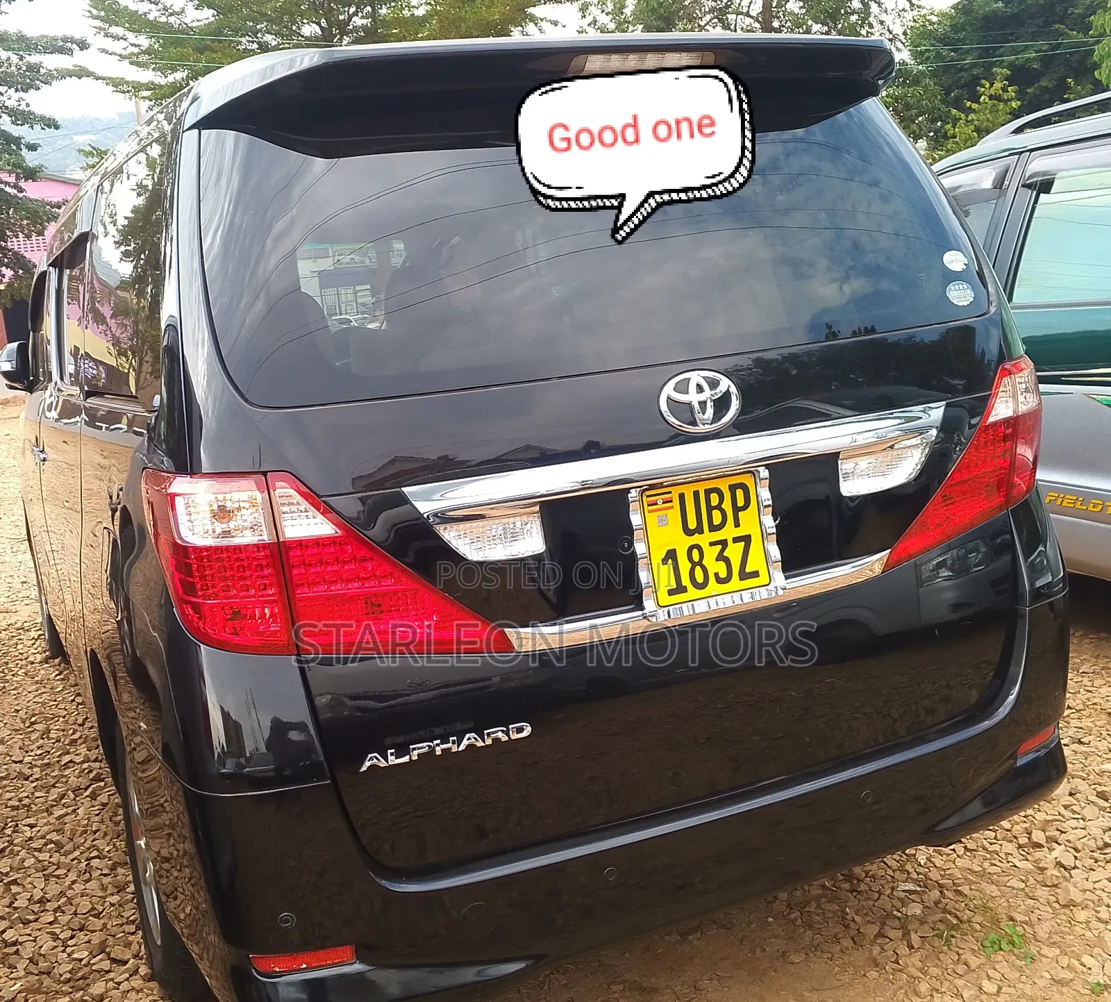 Toyota Alphard 2010 Black