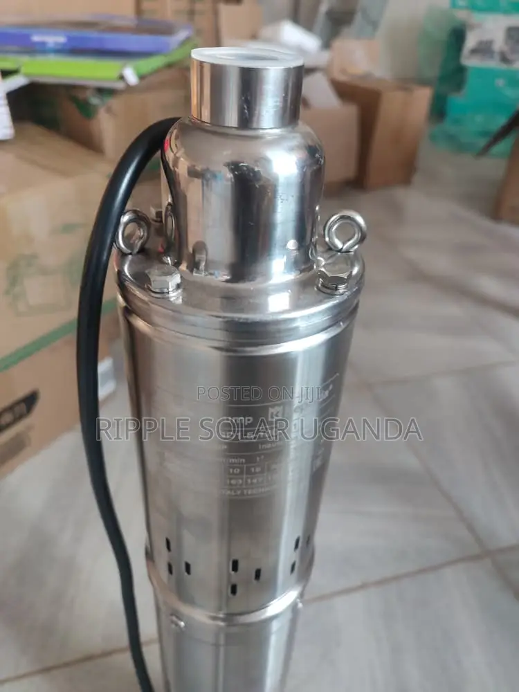 1100w Ac Deep Well Borehole Pump 190m Head 2700l/H Water Pump
