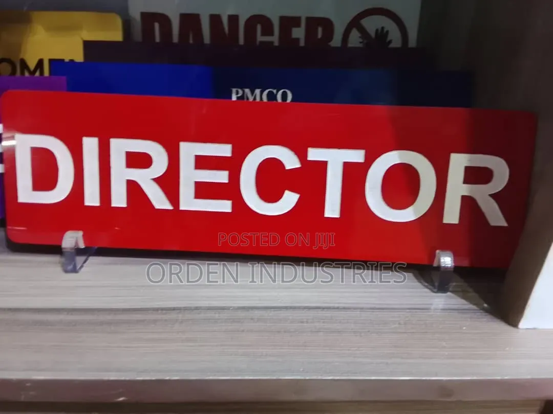 Plastic Door Tags ( Labels)