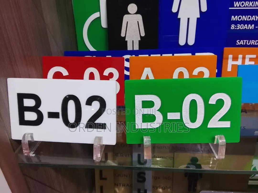 Plastic Door Tags ( Labels)