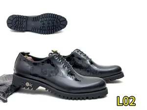 Men's Toe Dress Shoes Non Slip -Black