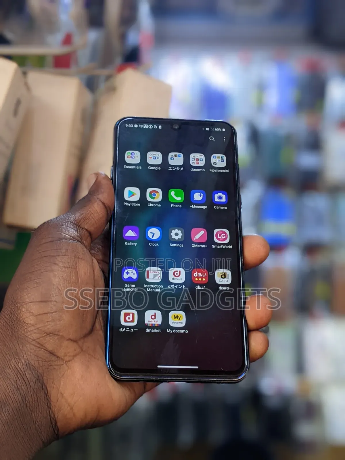 LG V60 ThinQ 5G 128 GB Black