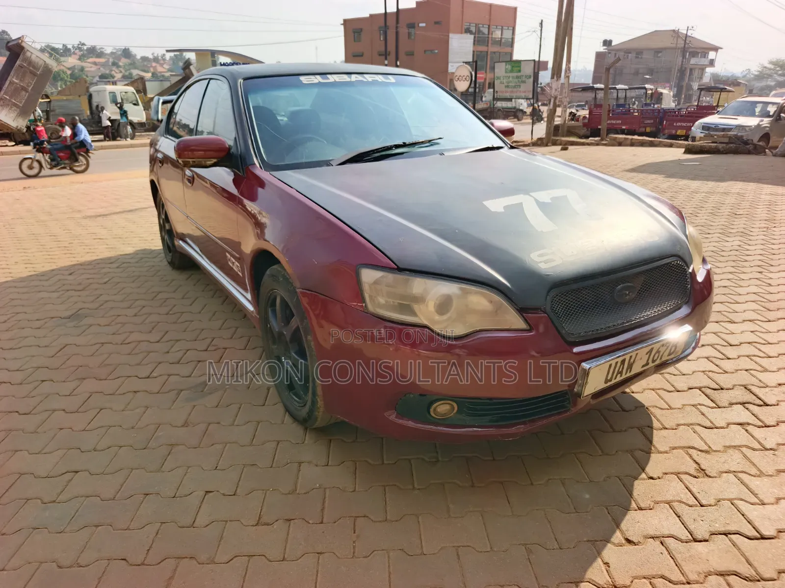 Subaru Legacy 2.5 2005 Red