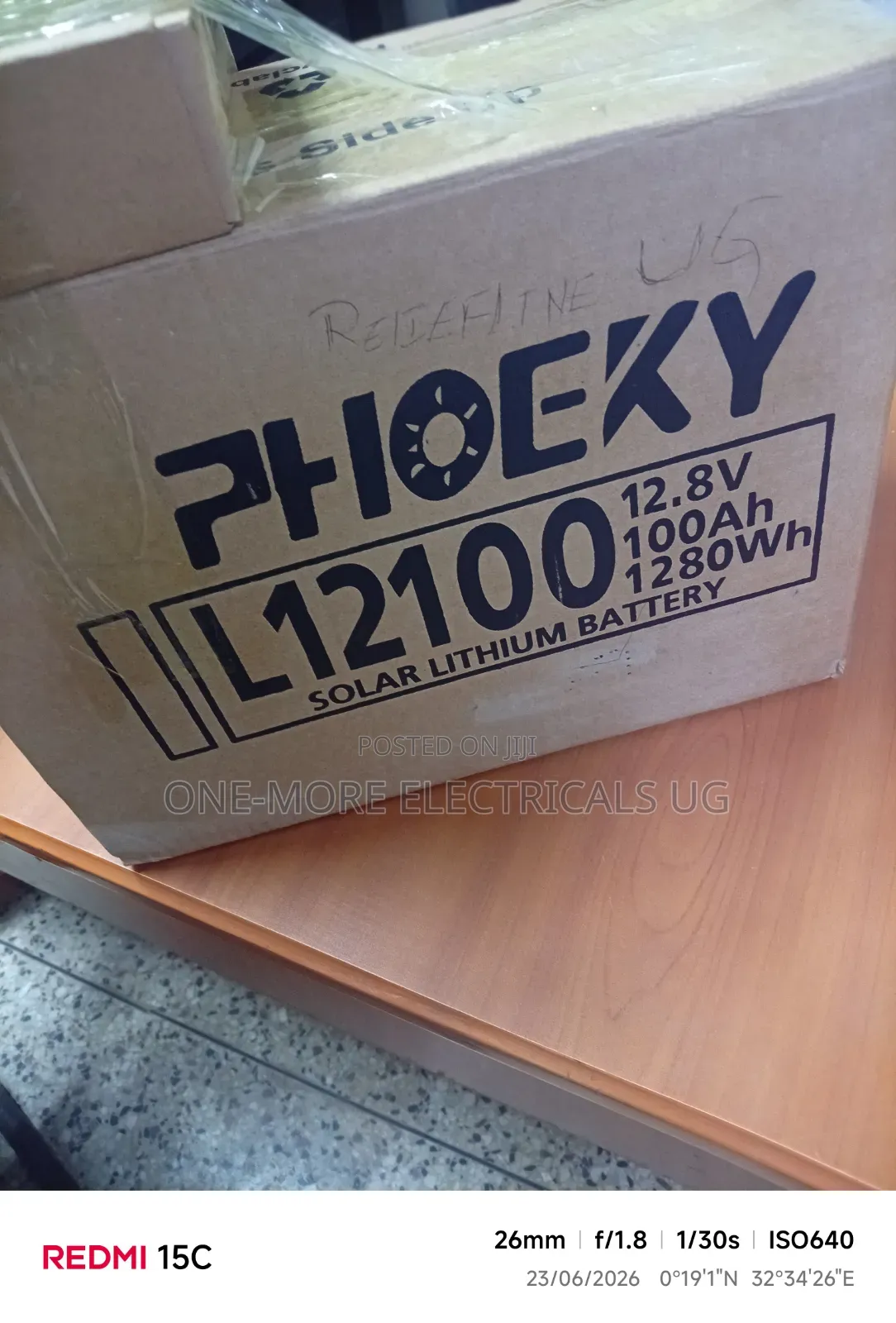 Phoeky Lithium Batteries 100ah/12volts