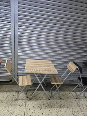Everyday Use Home Office Foldable Table and Chairs