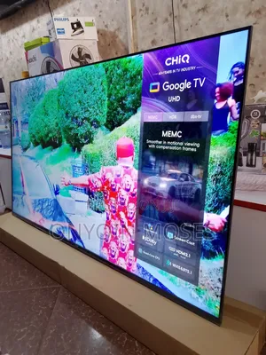 65 Inches Chiq Google Smart Tv With Inbuilt Decoder