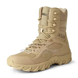 Desert A533 Boots-Cream