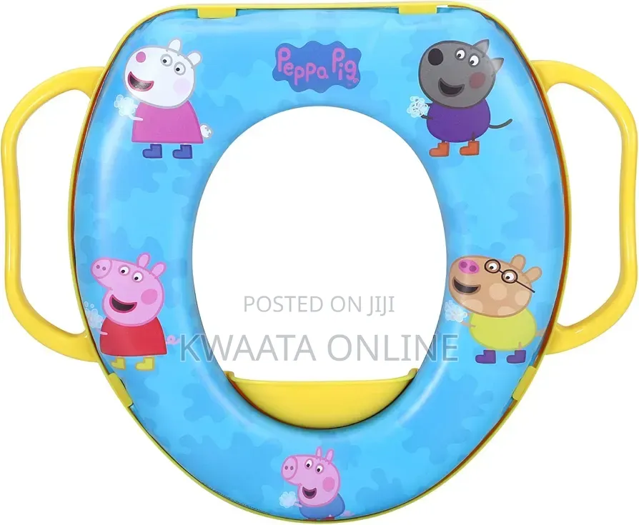 Soft Padded Potty Toilet Training Seat With Handles for Toddlers Kids