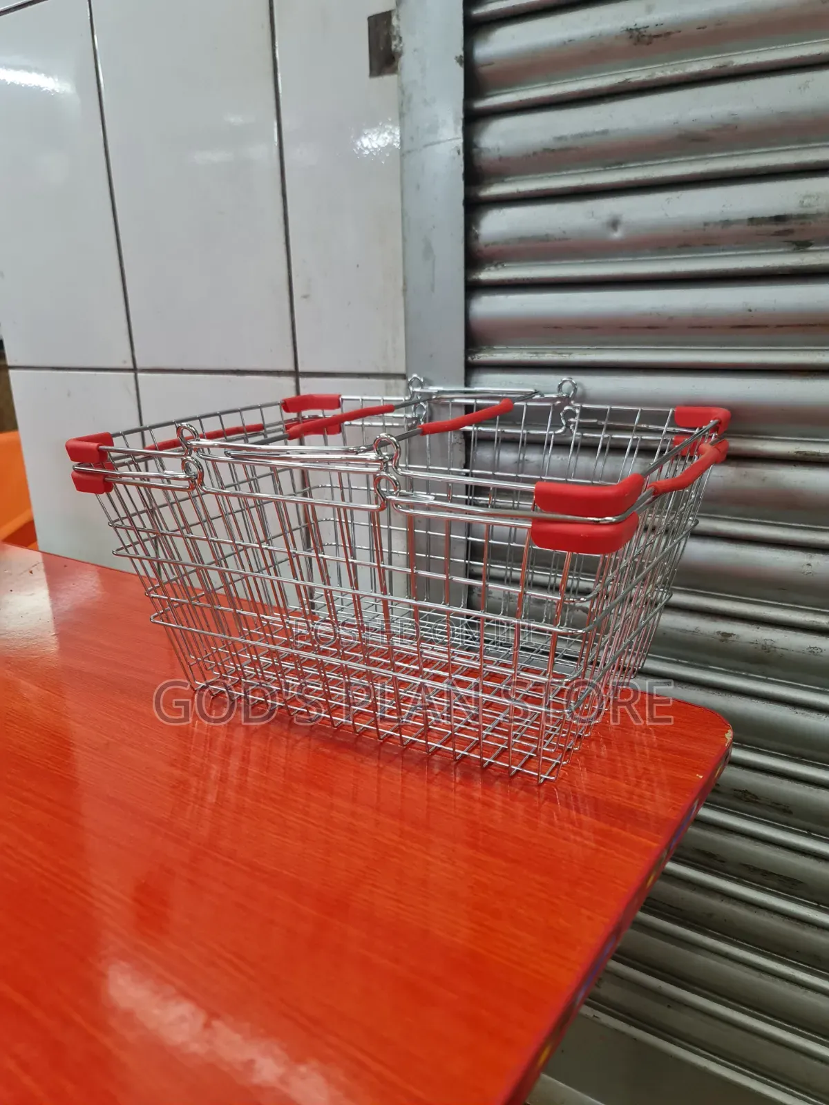 Woven Metal Shopping Baskets Metallic Shopping Basket