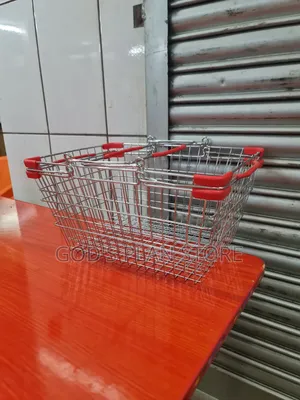 Woven Metal Shopping Baskets Metallic Shopping Basket