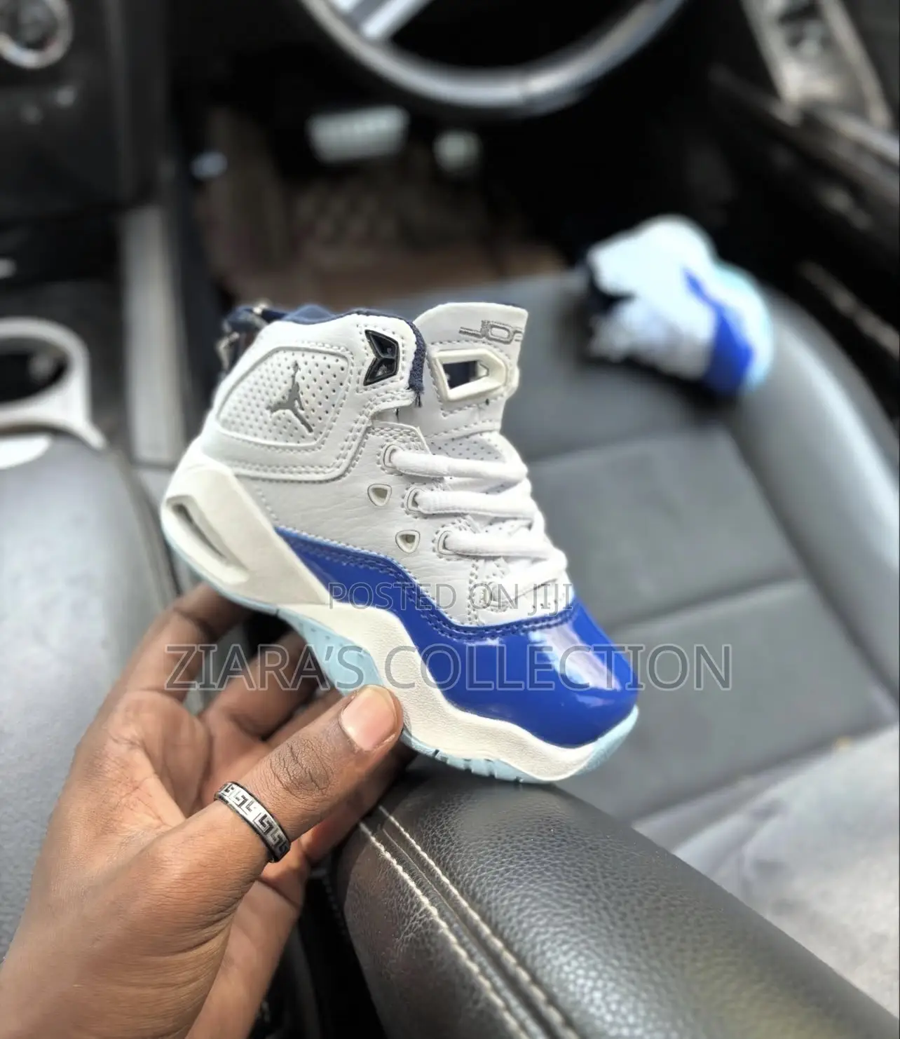 Metallic Silver Jordan B’Loyal Kids Sneakers