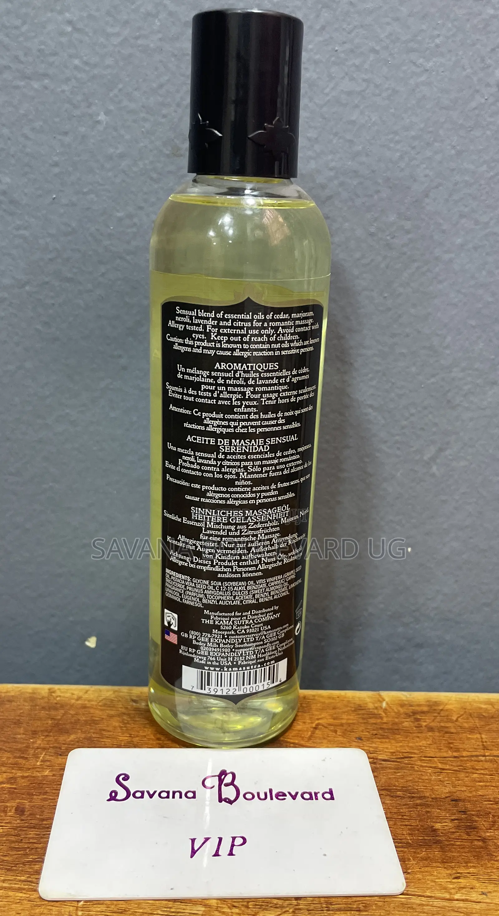 Savana Funcorner Kama Sutra Aromatics Sensual Massage Oil