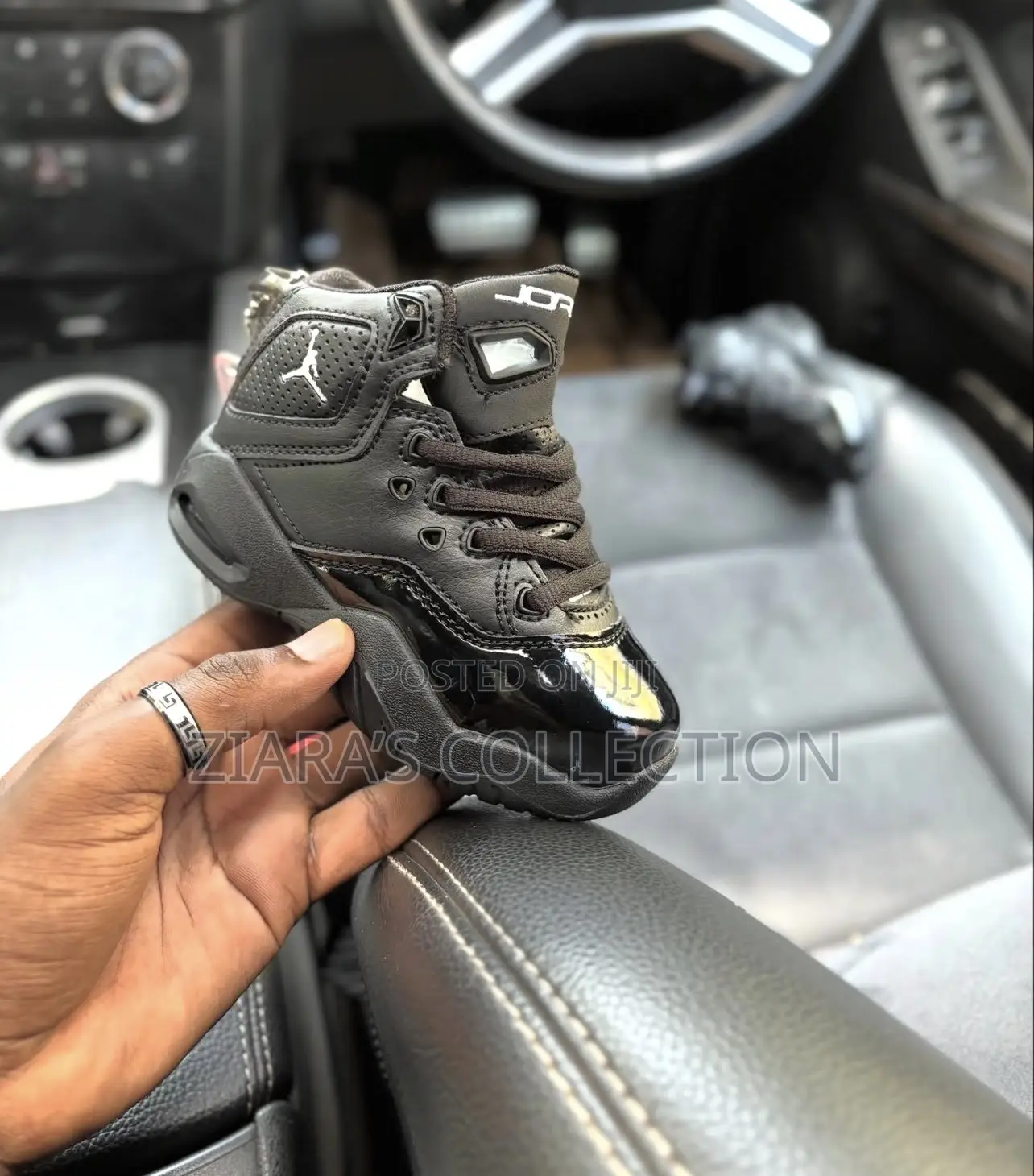 Black Jordan B’Loyal Kids Sneakers