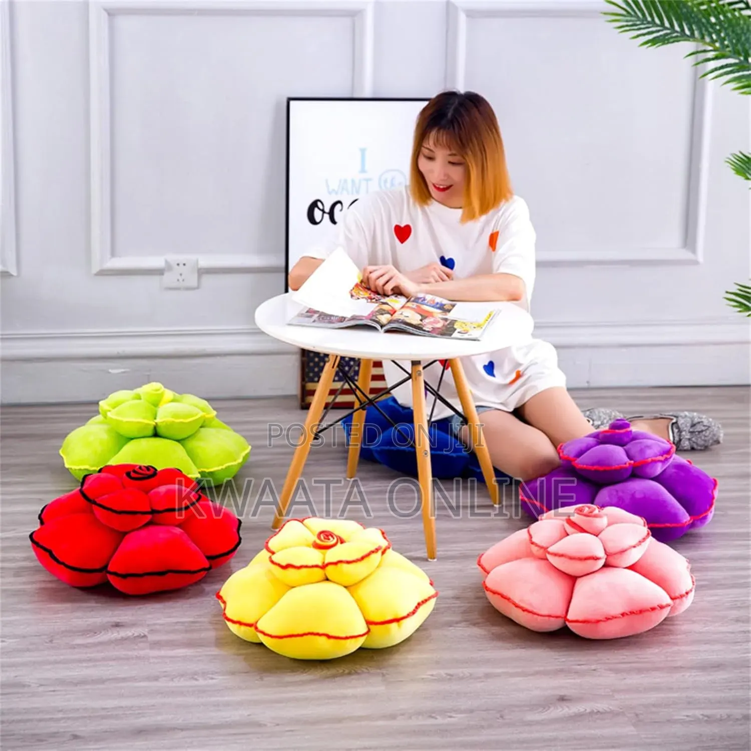 Soft Plush Seating Cushion Aesthetic Pillows for Bedroom Sofa Chair