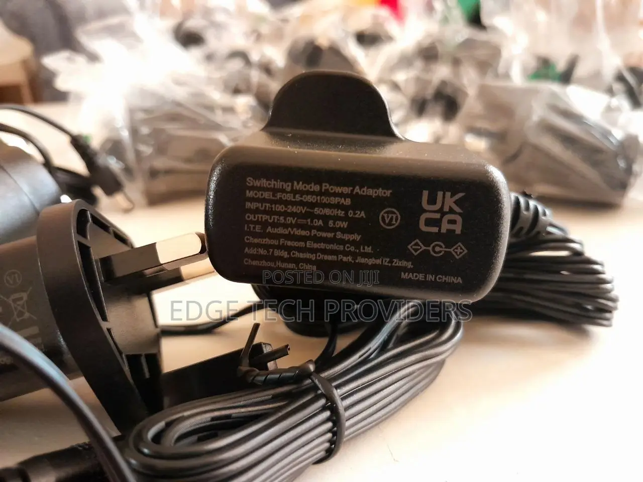 Factory 5v Power Adapter Cable, Uk Plug, 1.0a, Power Suply, Ip Phone
