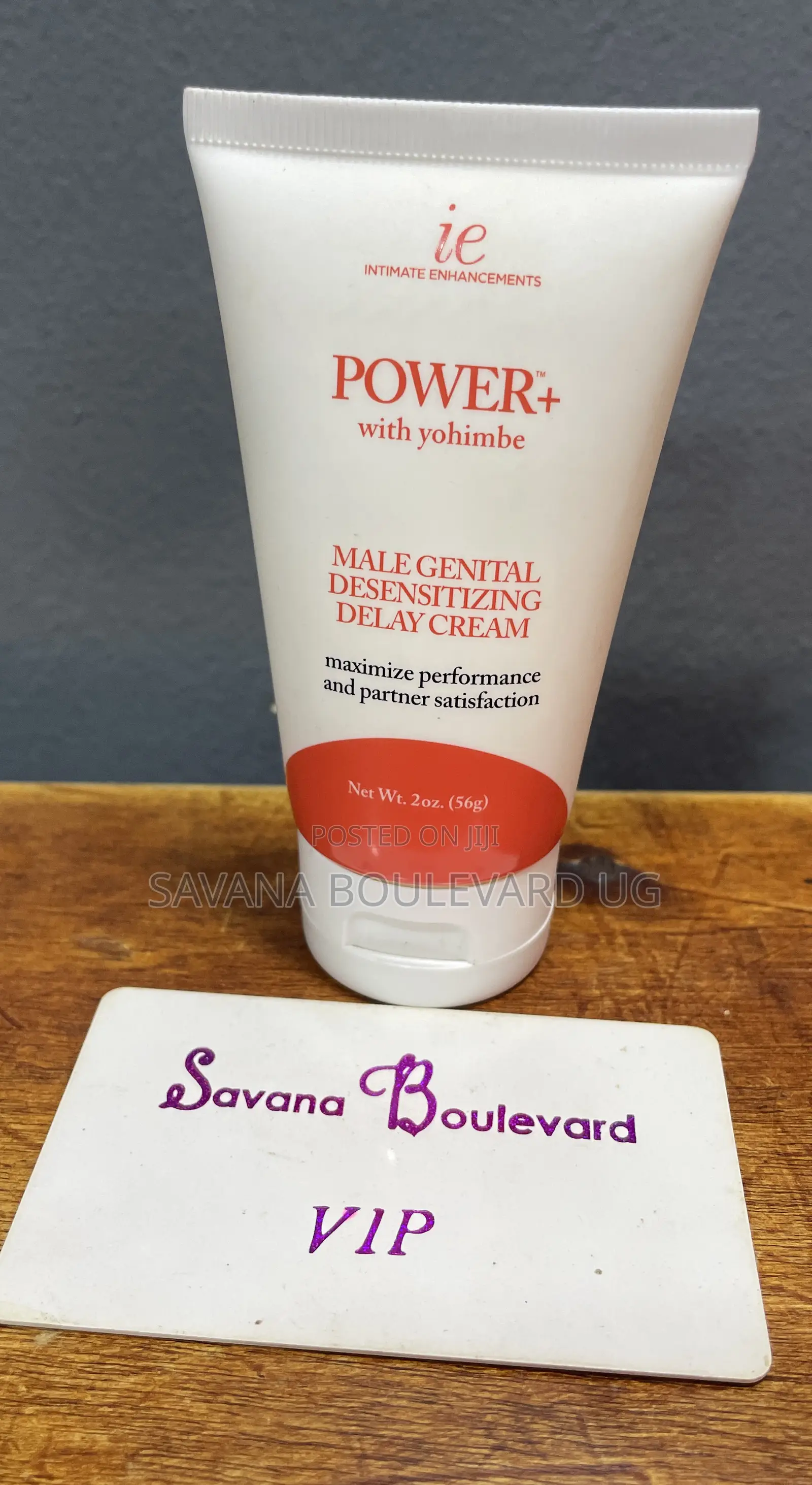 Savana Intimate Enhancements Power+ Male Genital Delay Cream.