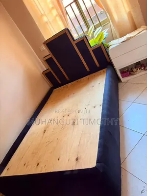 Bed, Nightstand Ottoman for Sale