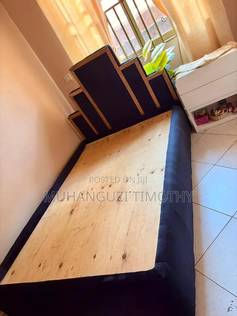 Bed, Nightstand Ottoman for Sale