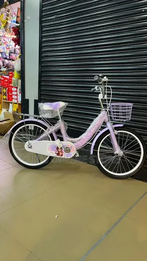 Girls' Princess-Style Bicycle, Likely in the 20-Inch Wheel Size