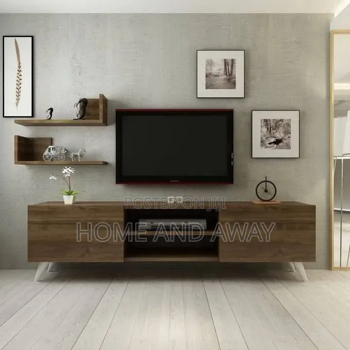 Modern Art Stand Alone Tv Stands in Any Colour