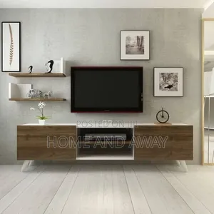 Modern Art Stand Alone Tv Stands in Any Colour