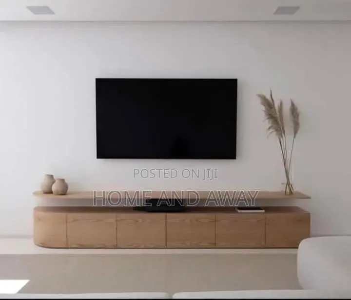 Modern Art Stand Alone Tv Stands in Any Colour