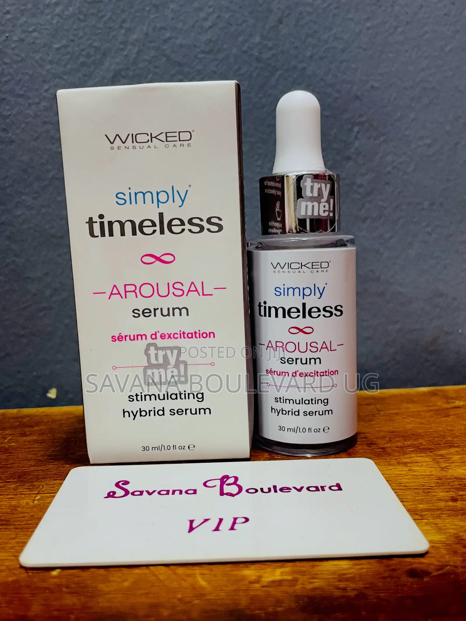 Savana Funcorner Wicked Sensual Care Simply Timeless Arousal Serum.