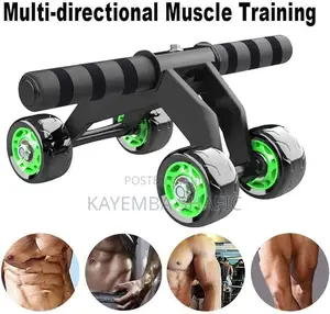 Premium 4-Wheel Foldable Abdominal Roller Wheel