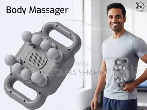 8-Head Multi-Drive Percussion Fascia Massager Gun (Brand New)