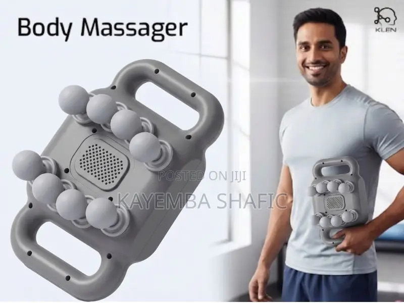8-Head Multi-Drive Percussion Fascia Massager Gun (Brand New)