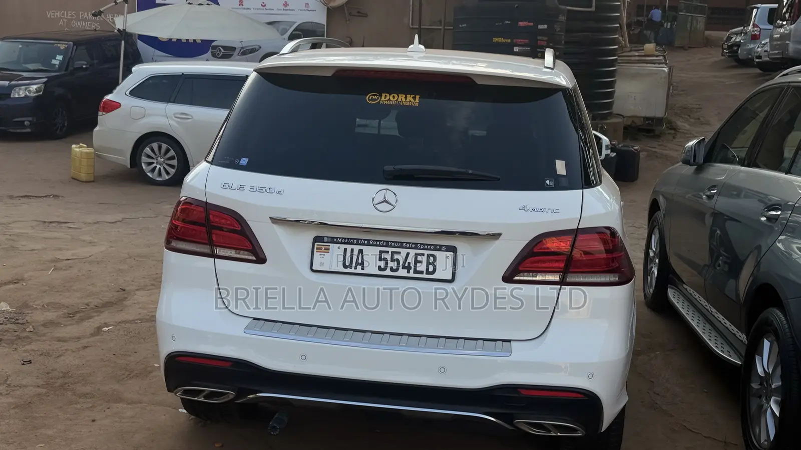Mercedes-Benz GLE-Class 2017 Off white