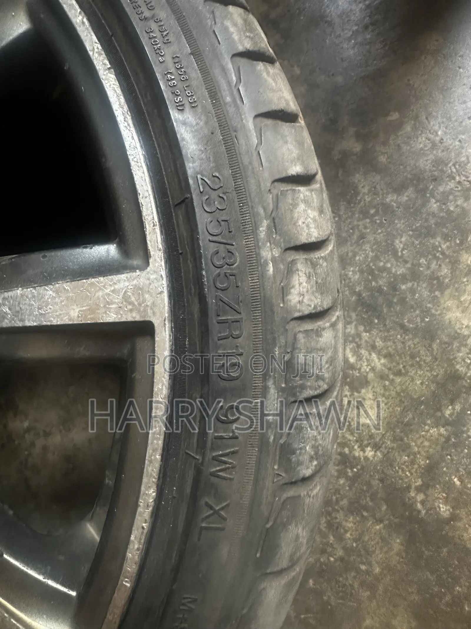 Tyres and Rims 19inch