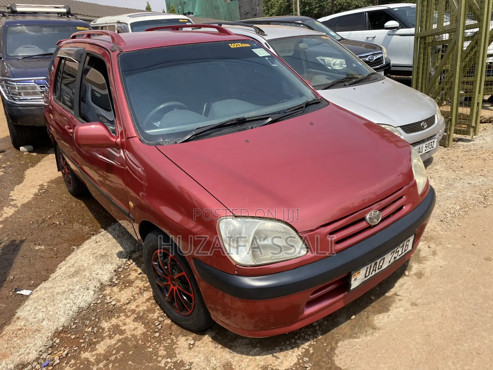 Toyota Raum 2008 Red