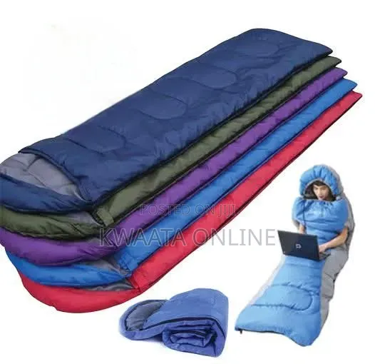Waterproof Camping Sleeping Bag Adult Outdoor Hiking Wearable Hoodie