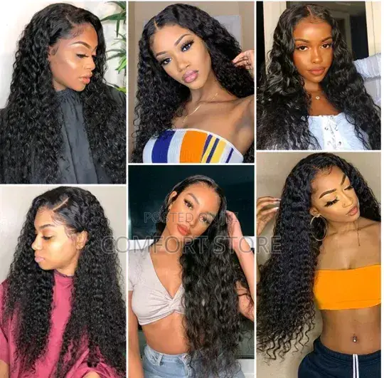 13*4 Water Wave 28 Inches Virgin Human Hair With Good Quality