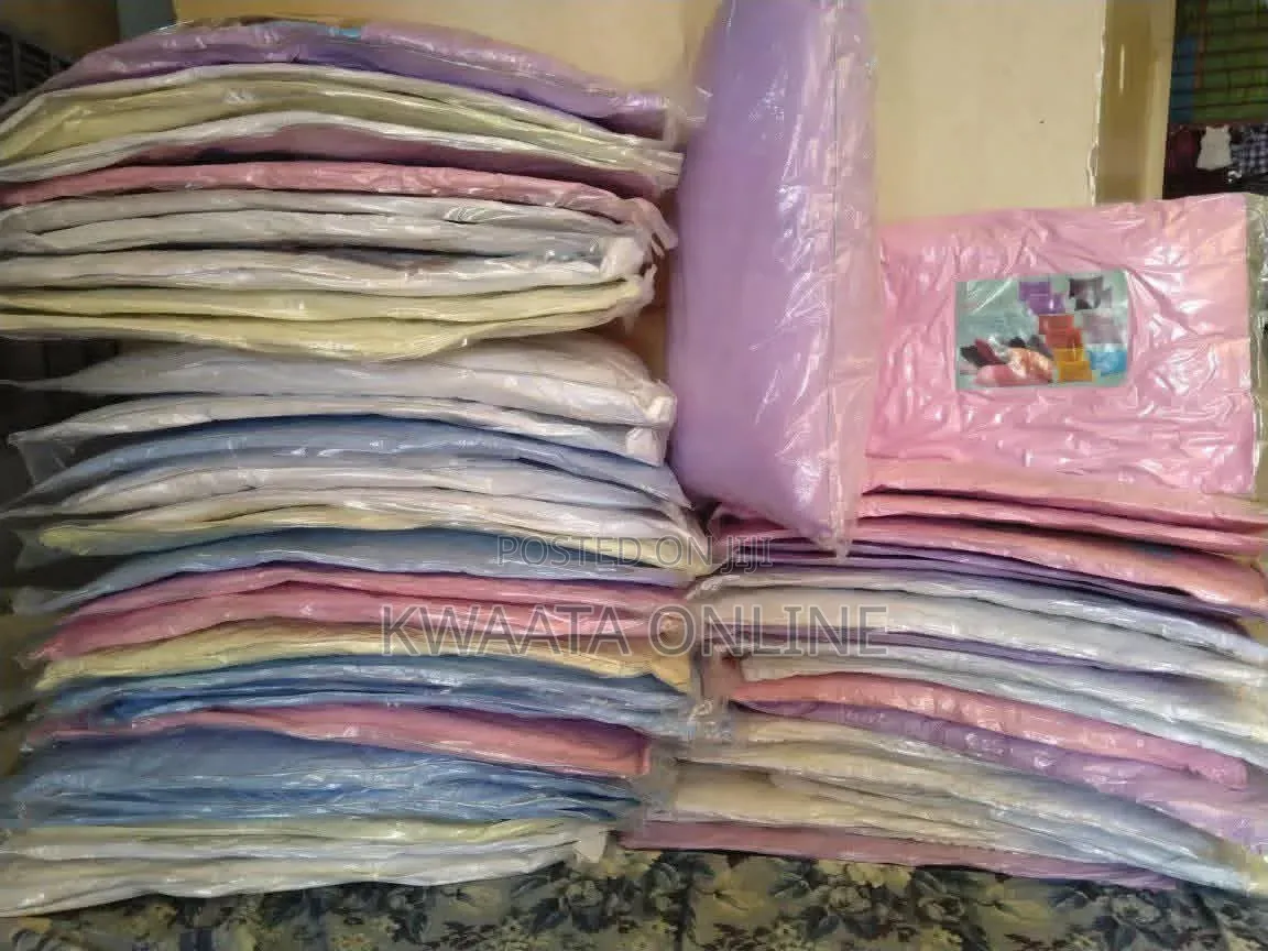 A Pair of Soft Fibre Pillows -Big Size, All Colors