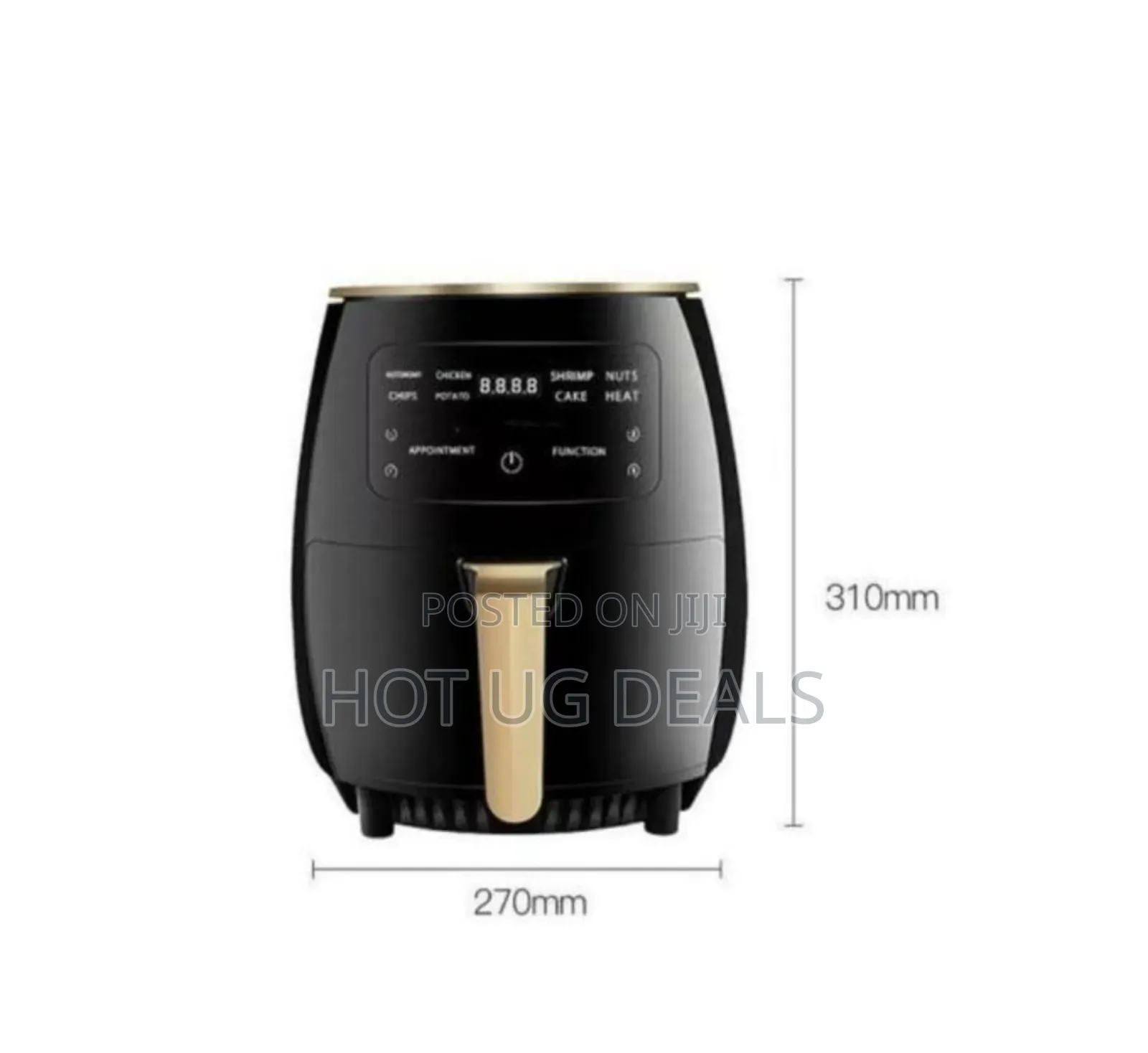 Pixel 6 Airfryer 6l Oil Free Air Fryer - 1 Year Warranty