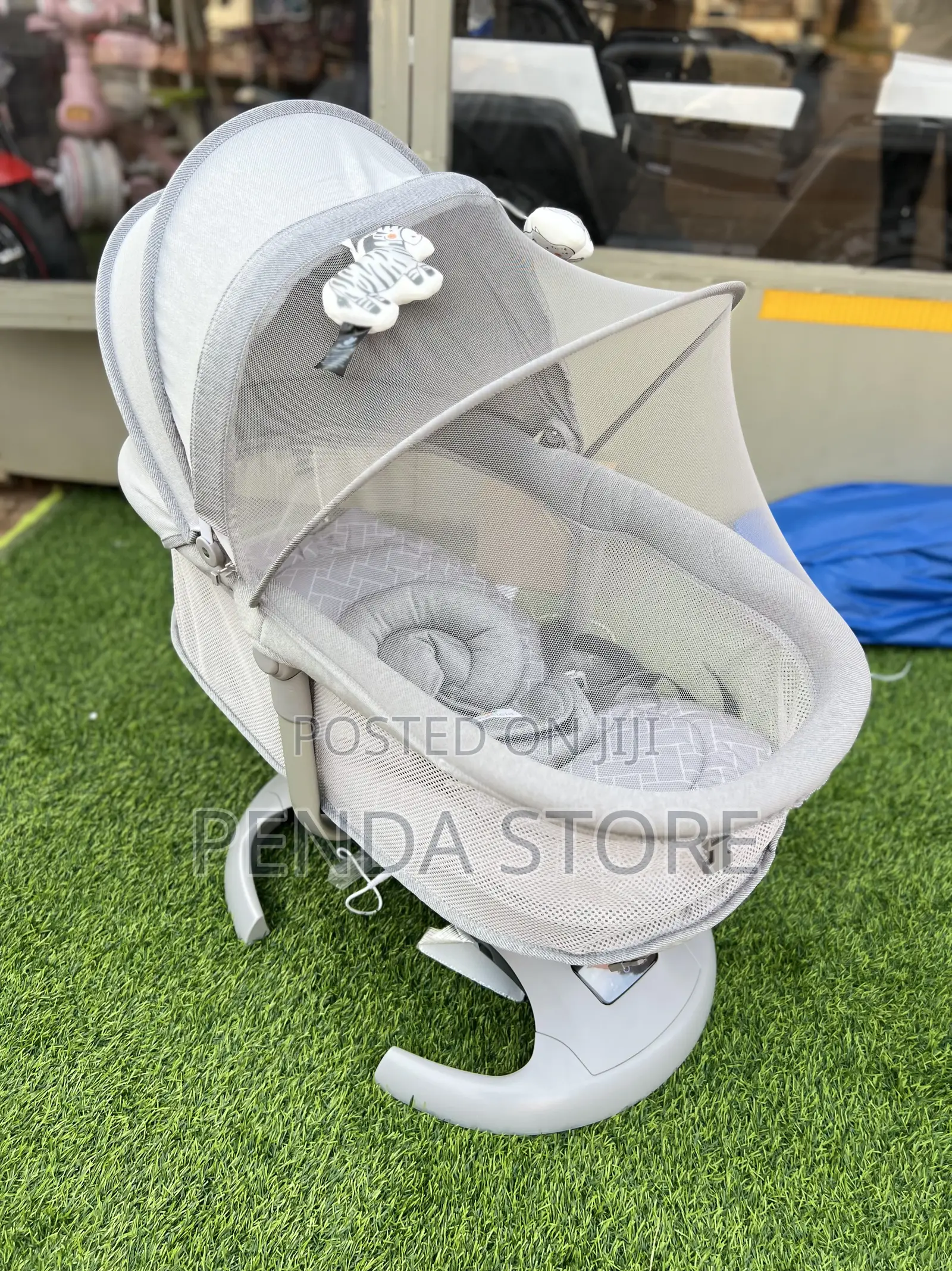 Baby Swing With Sleeping Bassinet – Infant Cuddle Cloud Cradle
