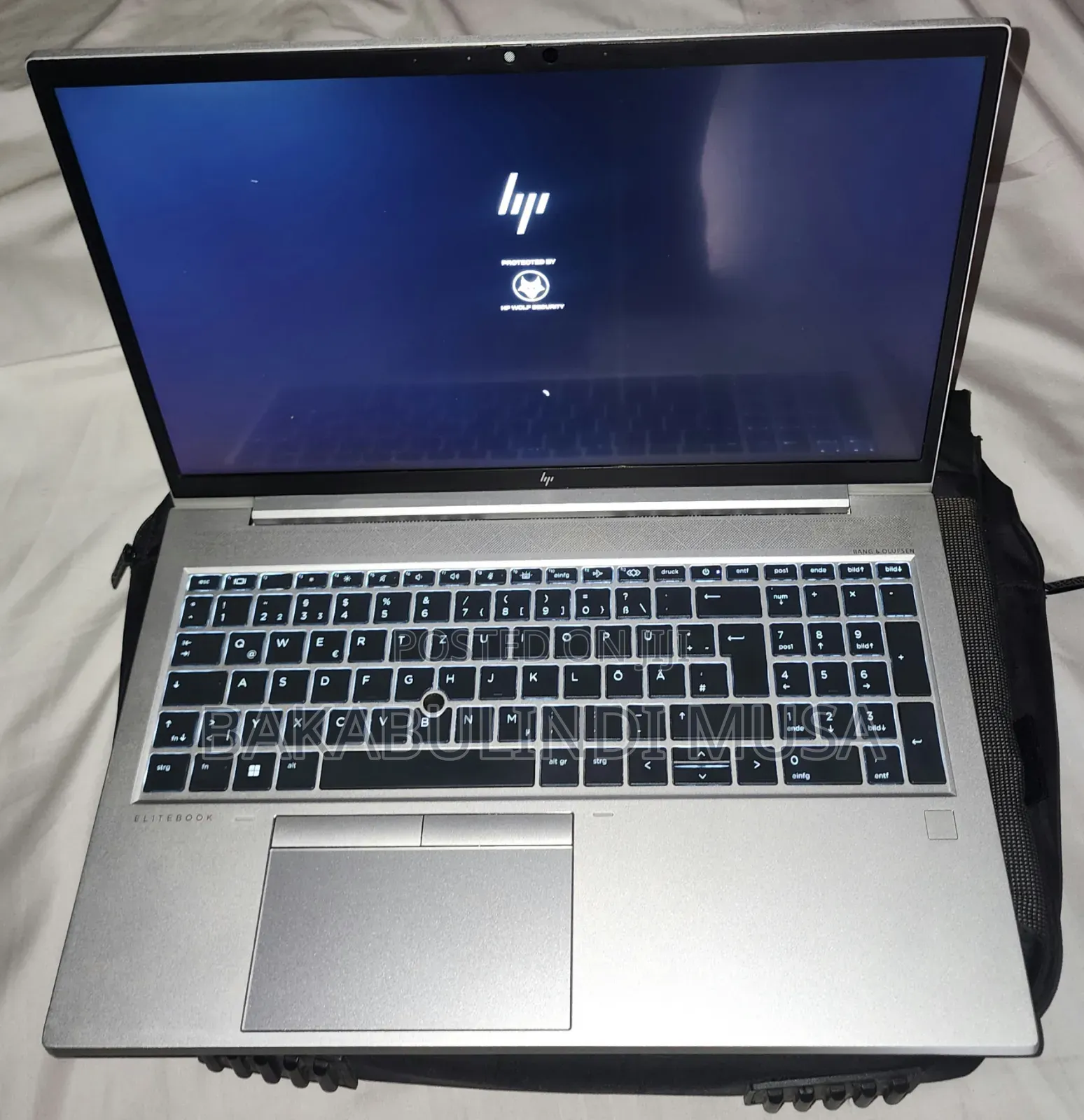 New Laptop HP EliteBook 855 G8 12GB AMD Ryzen 5 SSD 256GB