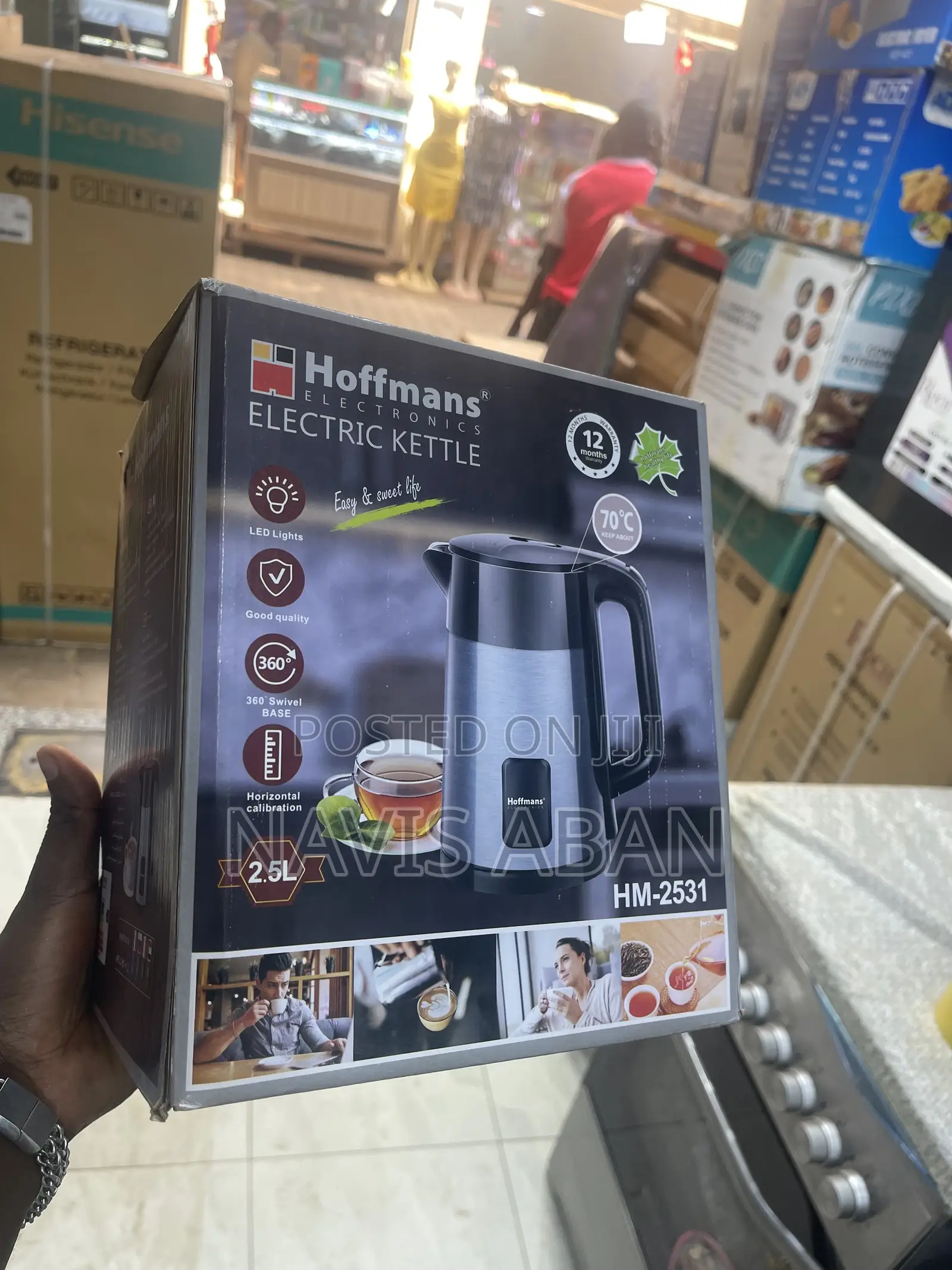 Hoffmans Electirc Kettle 2.5litres